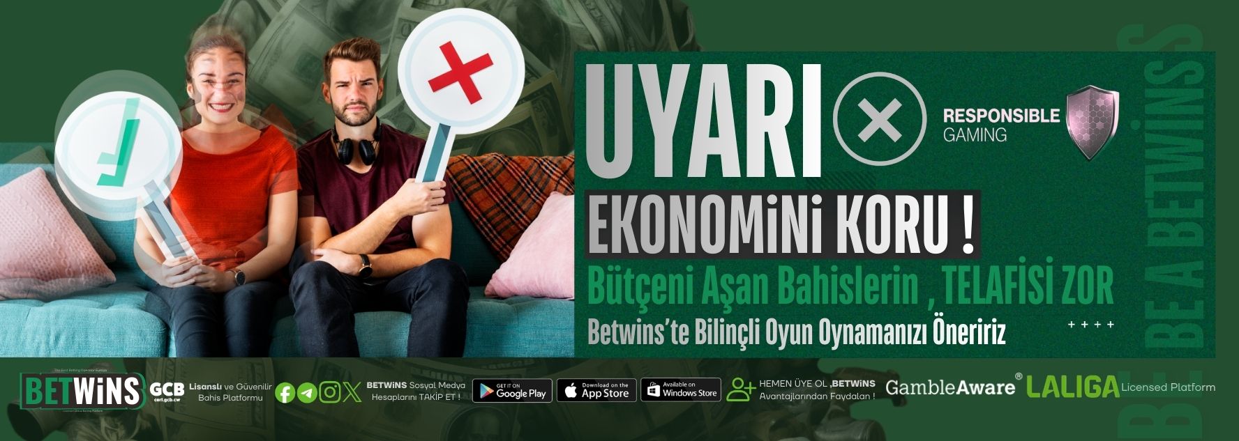 BETWINS'TE EKONOMINI KORU