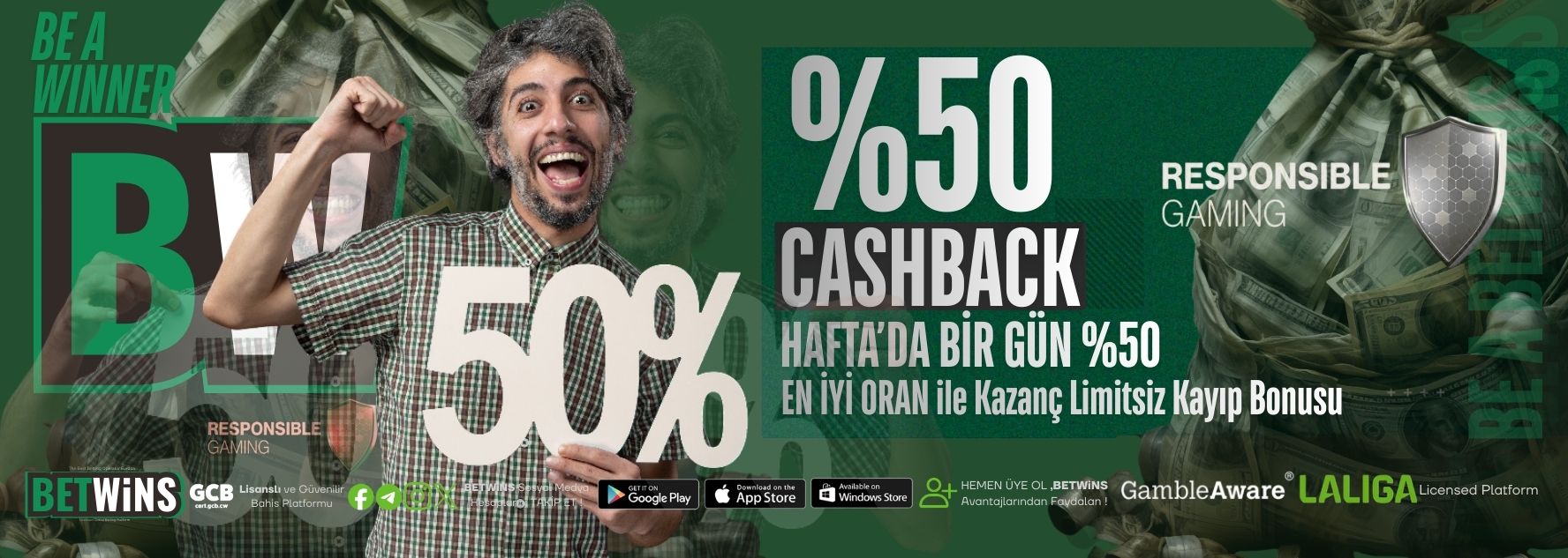 BETWINS EXTRA %50 OZEL KAYIP BONUSU